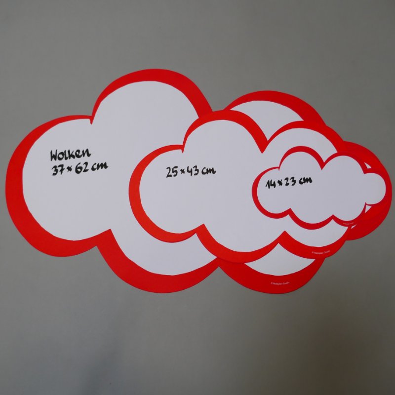 Wolken, 25 Stück