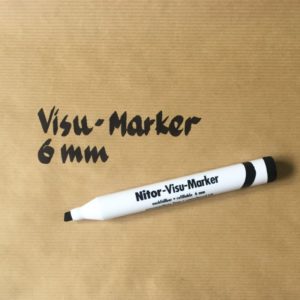 Filzschreiber schmal 6 mm