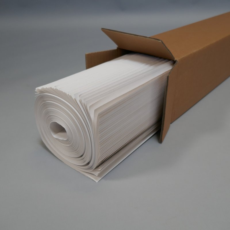 Wandpapier 122/140, weiß 100 Blatt